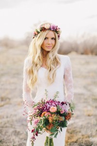 Bohemian Wedding Gown